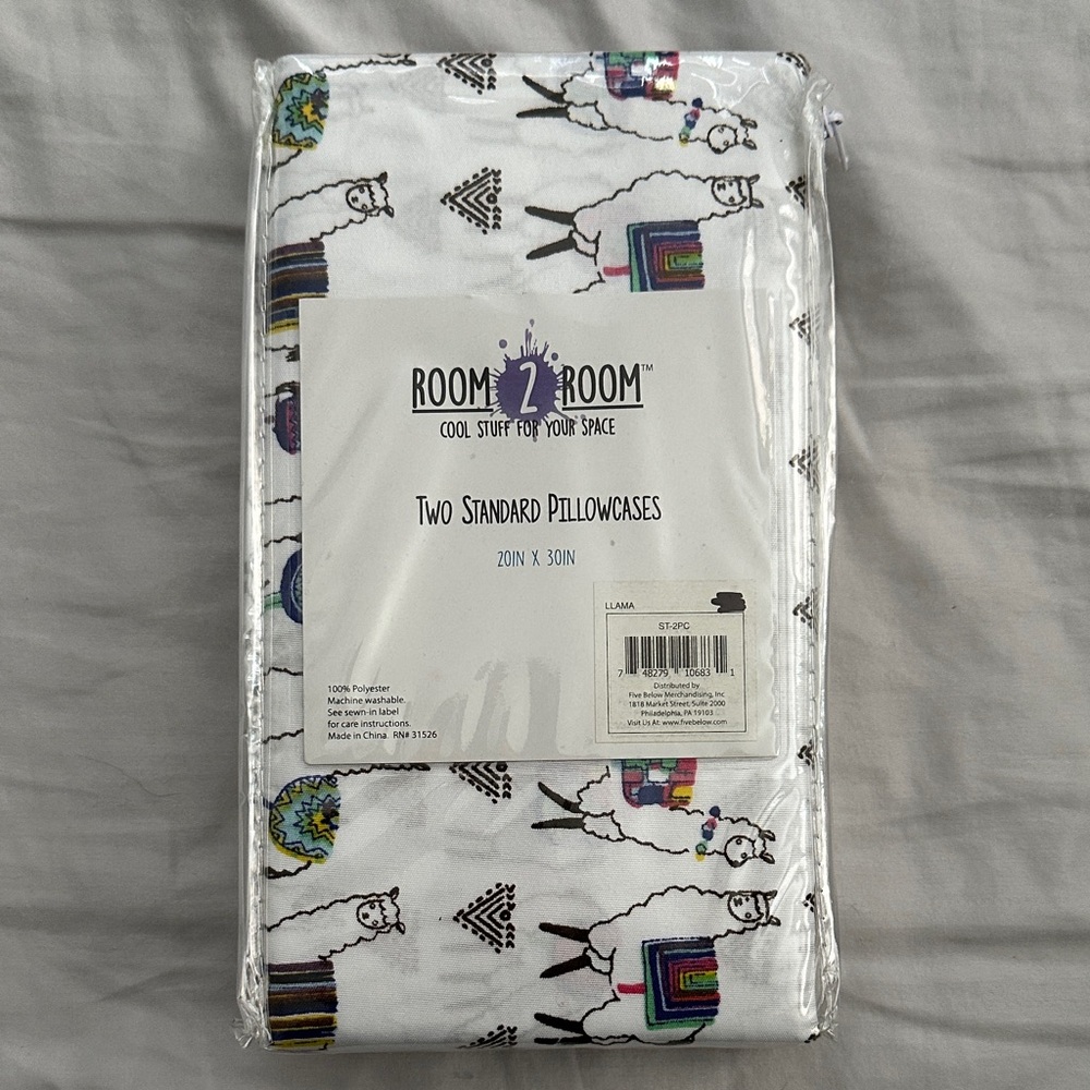 Llama Standard Pillowcases
